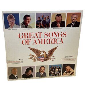 Great Songs Of America (Vinyl, 1967) Columbia Special Products CSP 133 VG+ LP
